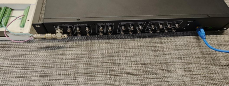Connection Between Force Plate Device and Sync Unit